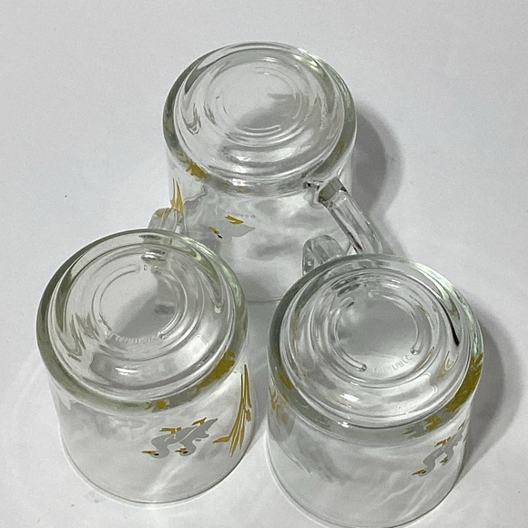 Duck Glass Mug Lot of 3 Carlton 1983 Uminarc - Picture 5 of 13